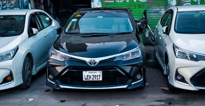 Toyota Corolla, available in Gilgit-Baltistan
