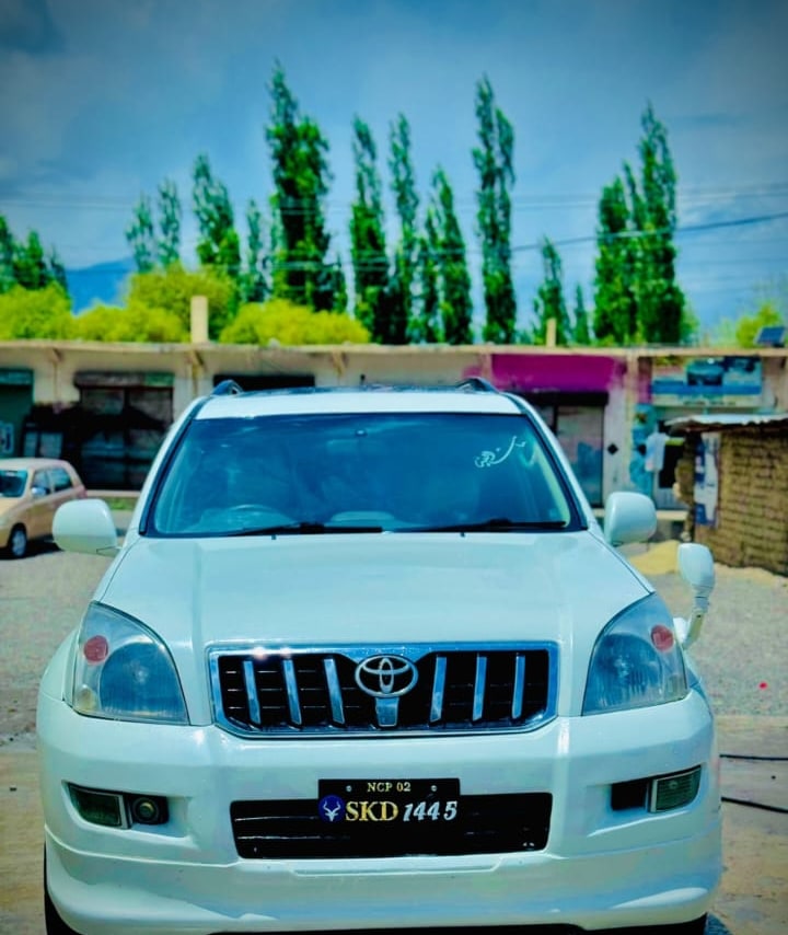 Toyota Prado (Up-Model), available in Gilgit-Baltistan