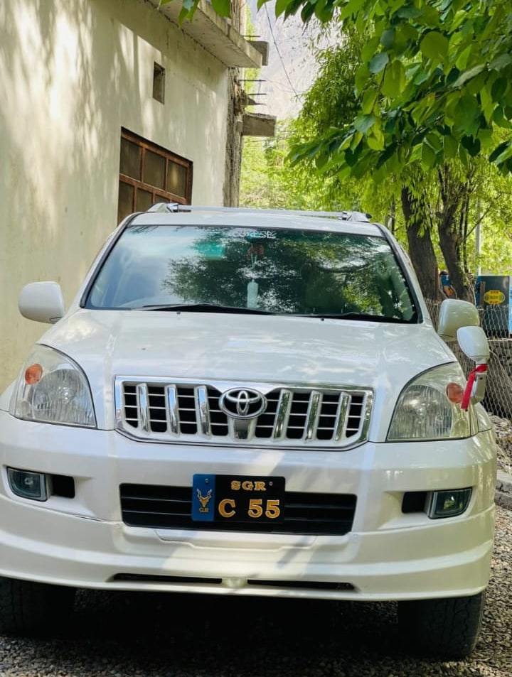 Toyota Prado TZ (Up-Model), available in Gilgit-Baltistan